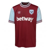 Camiseta West Ham United Crysencio Summerville #7 Primera Equipación Replica 2024-25 mangas cortas